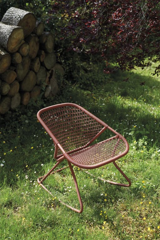 Fermob Sixties schommelstoel Liquorice