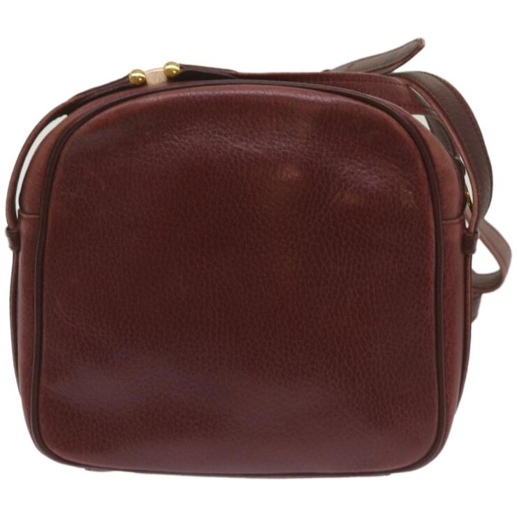 Cartier Vintage Cartier Shoulder Bag Red