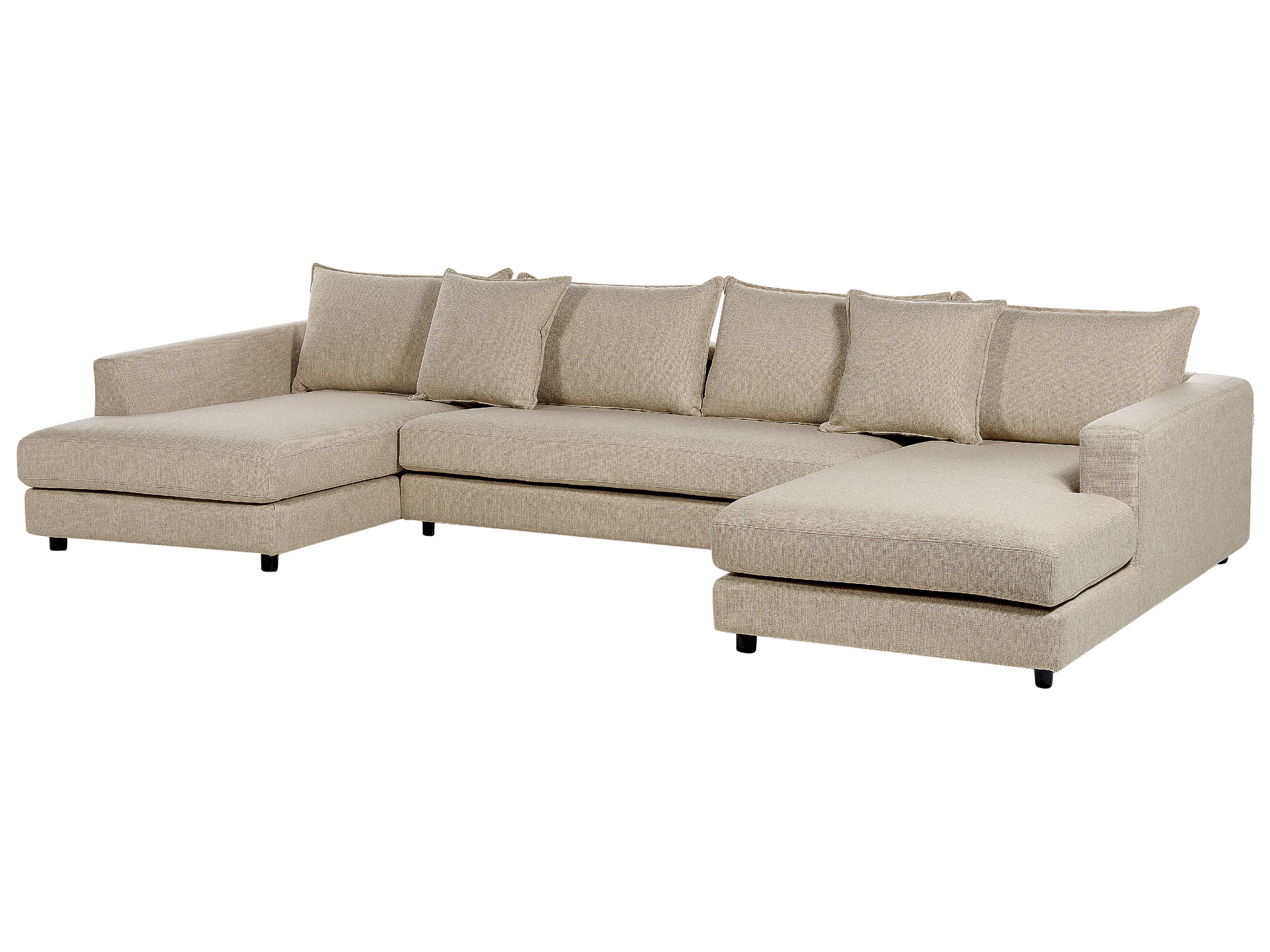 Hoekbank 5-zits LILVIKEN Stof Beige