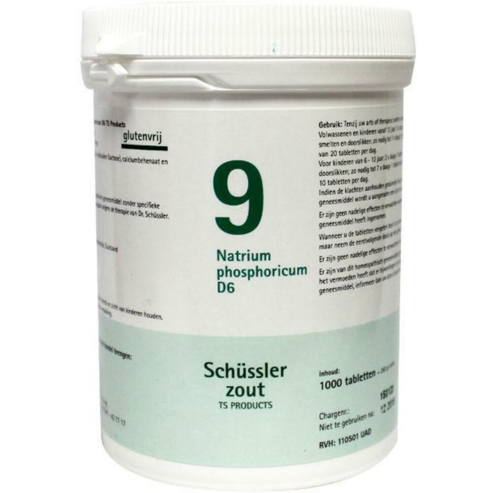 Pfluger Schussler Zout nr 9 Natrium Phosphoricum D61000 tabletten