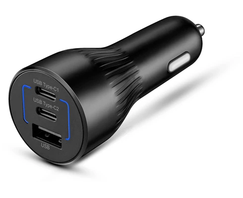 Andersson Car Charger 2xUSB-C PD   1xQC3.0 (95W)