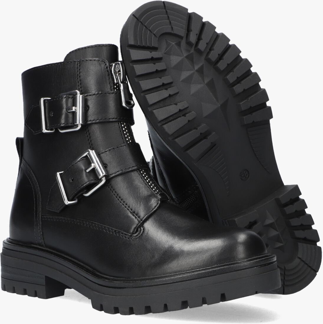 OMODA zwarte omoda biker boots lpmonk-01