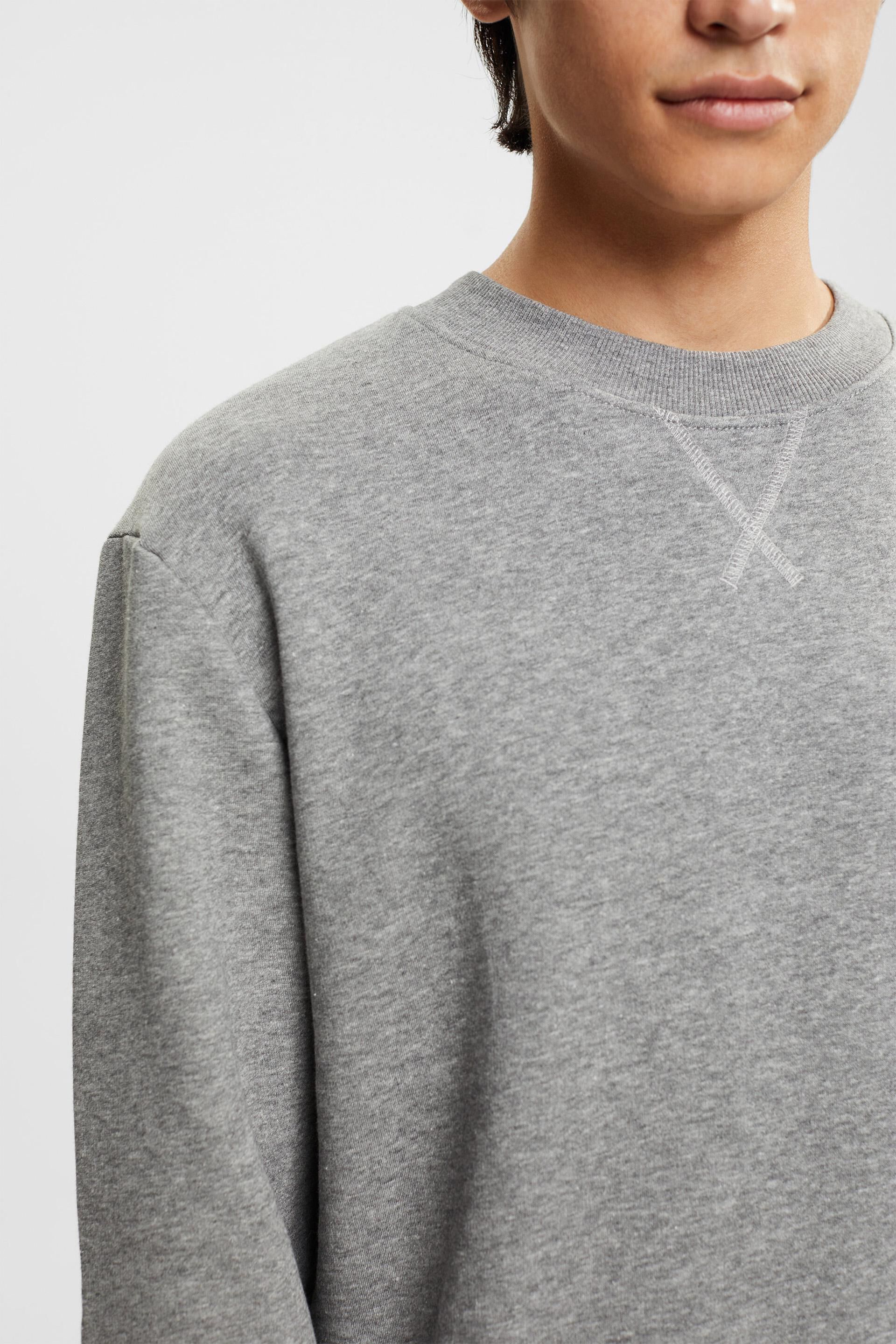 En matière recyclée : le sweat-shirt chiné
