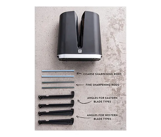 ZWILLING Messerschärfer »V-Edge«, schwarz