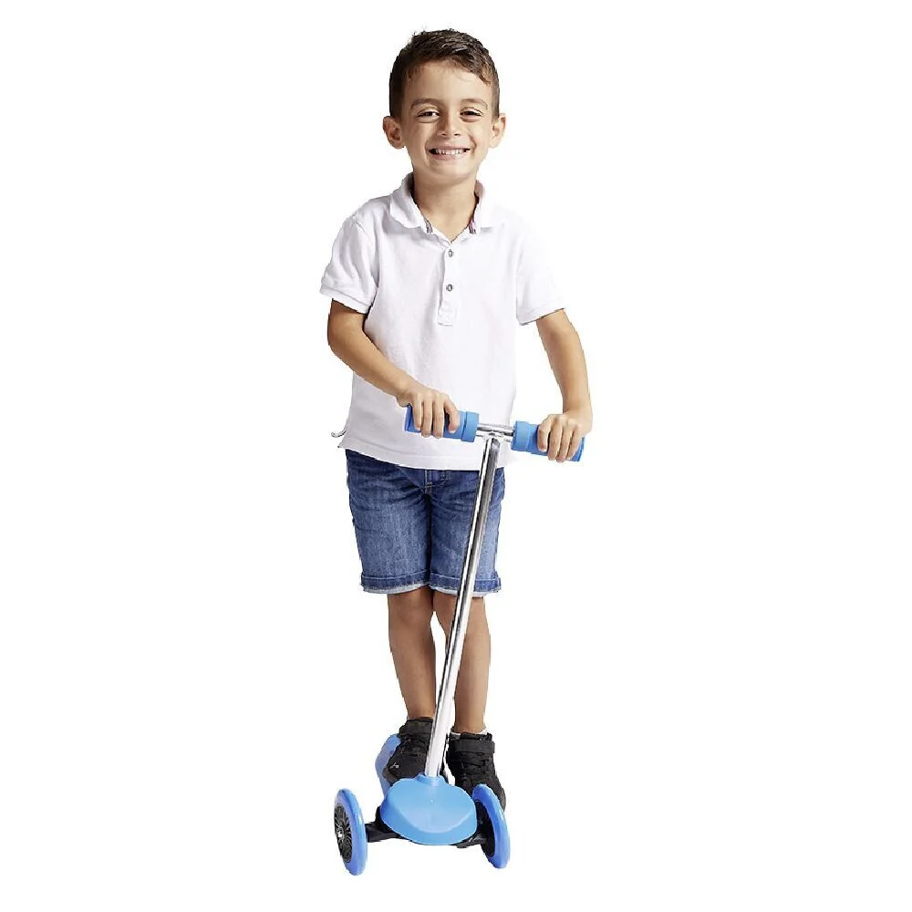 Trottinette à 3 roues pour enfant avec poignées en mousse - 3 coloris