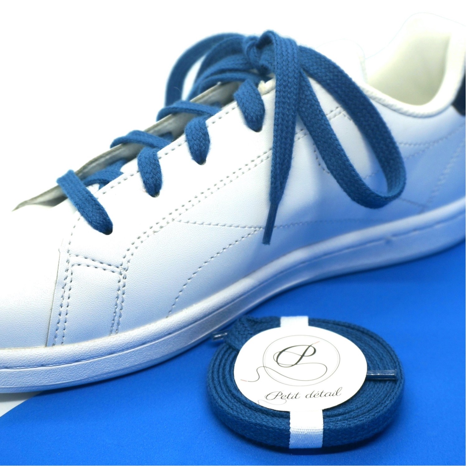 Petit Detail Schuhbändel Blau