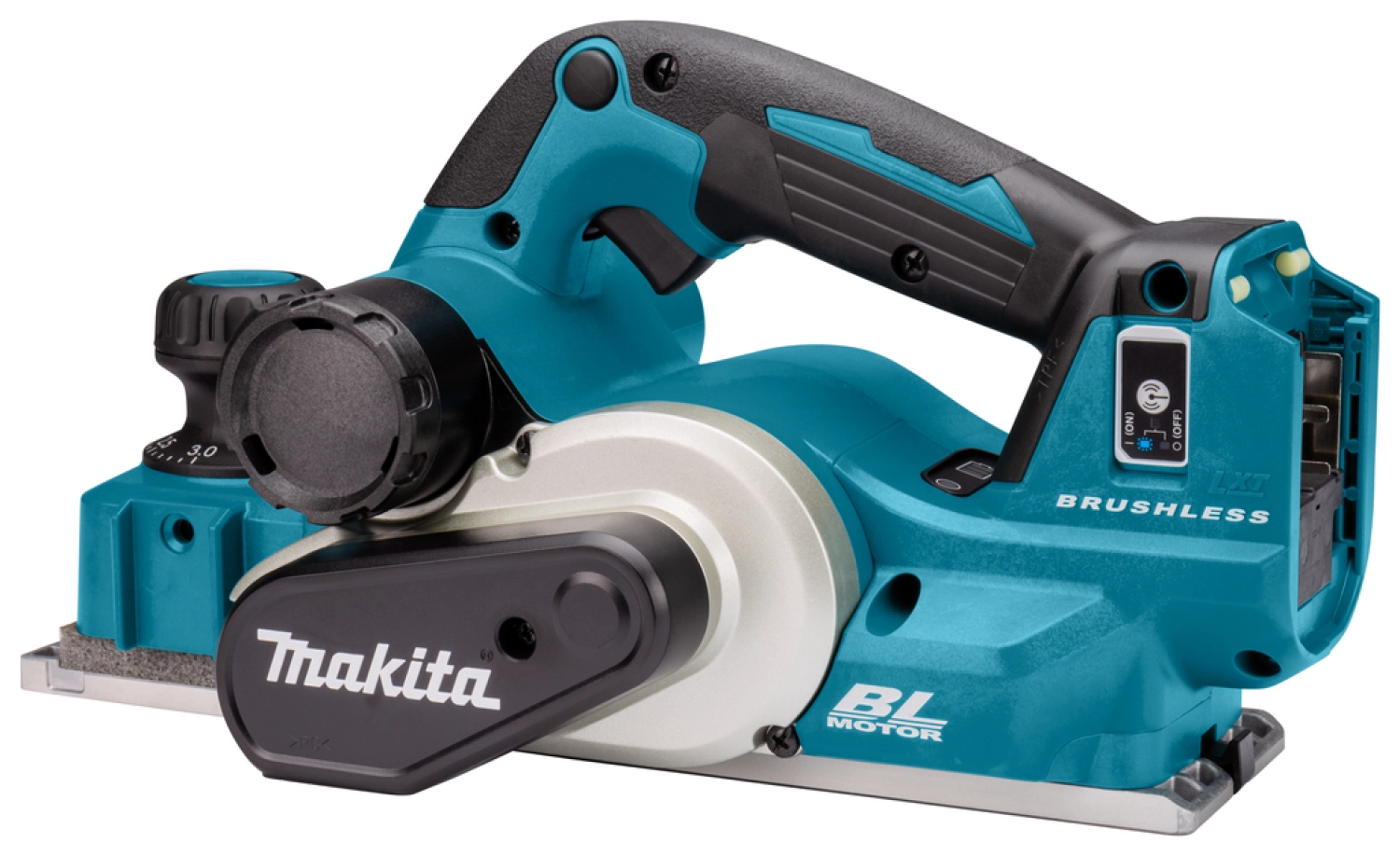 Makita DKP181ZJ 18V Li-Ion accu schaafmachine in Mbox - 82mm - 3mm - koolborstelloos