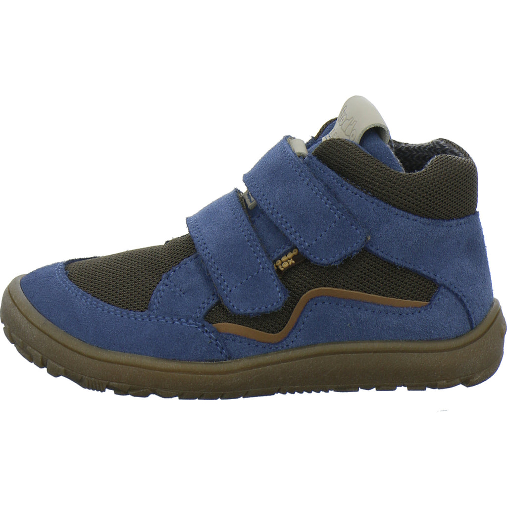 Froddo Stiefel ungefüttert Mädchen Barefoot Blau-kombi