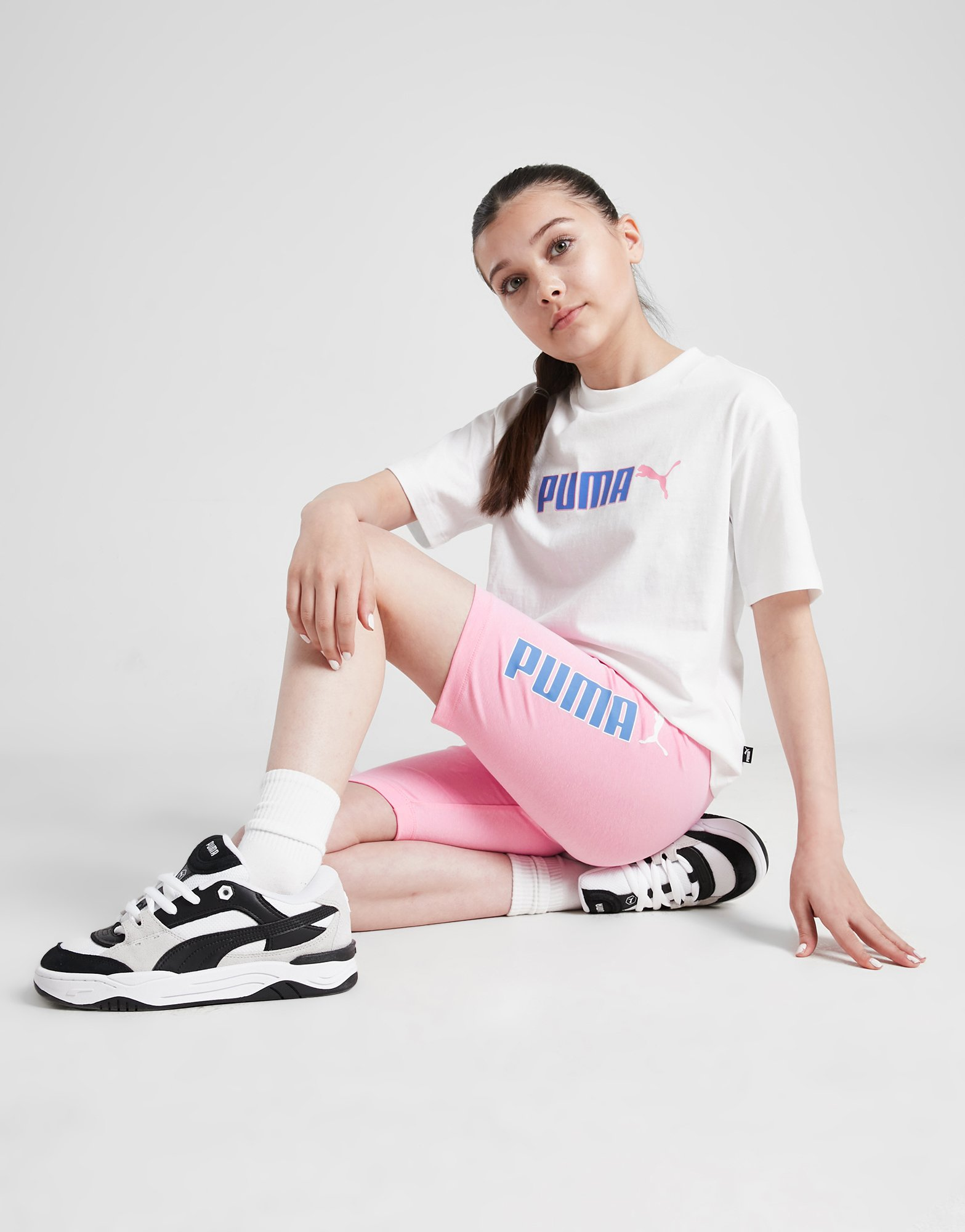 Puma T-shirt Boxy Logo Junior