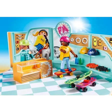 PLAYMOBIL® 9402 Bike & Skate Shop