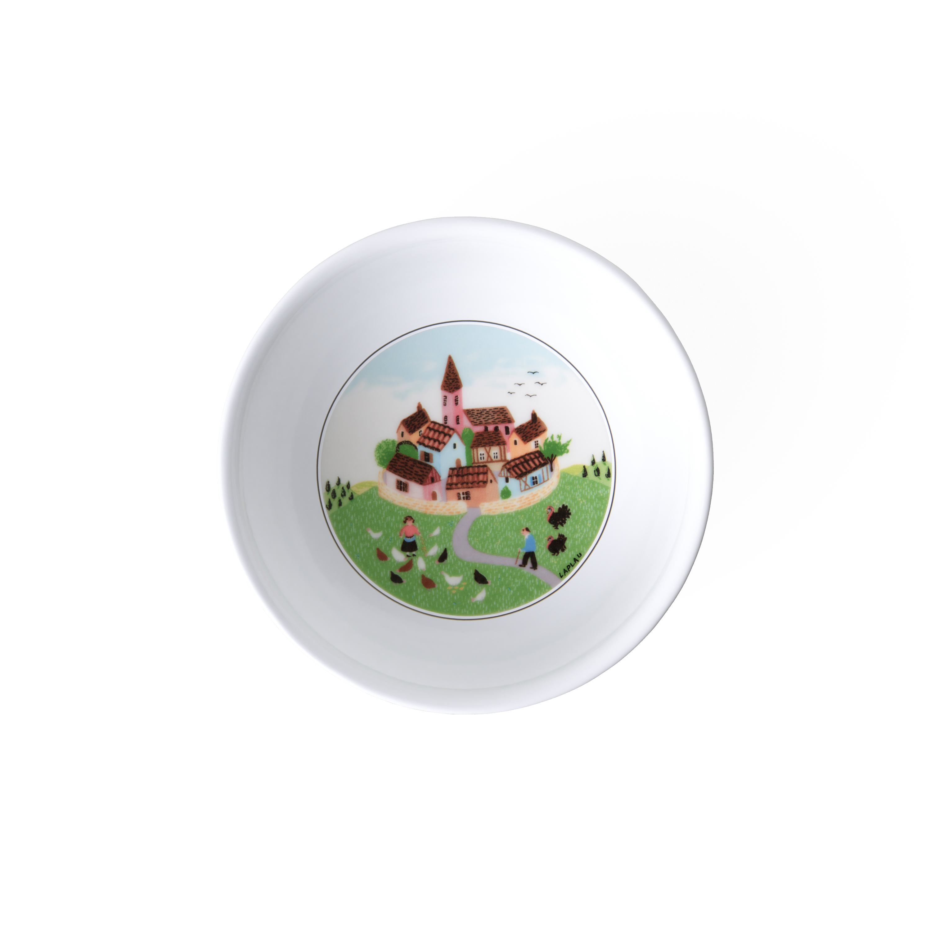 Design Naif Cereal bowl Multi-colored, 11.5 oz, Premium Porcelain