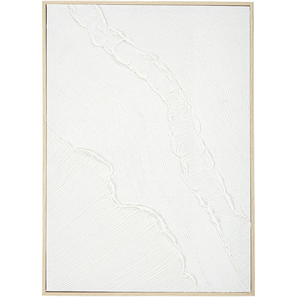 Wanddecoratie Off-White 50x70 cm
