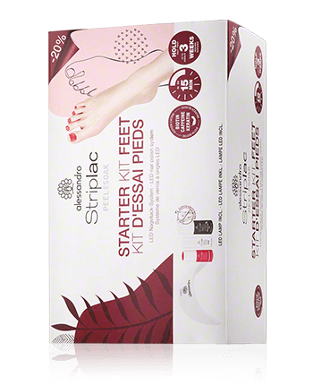 Alessandro Striplac Peel or Soak Starter Set Feet 8ml-5ml-1Stück-5ml