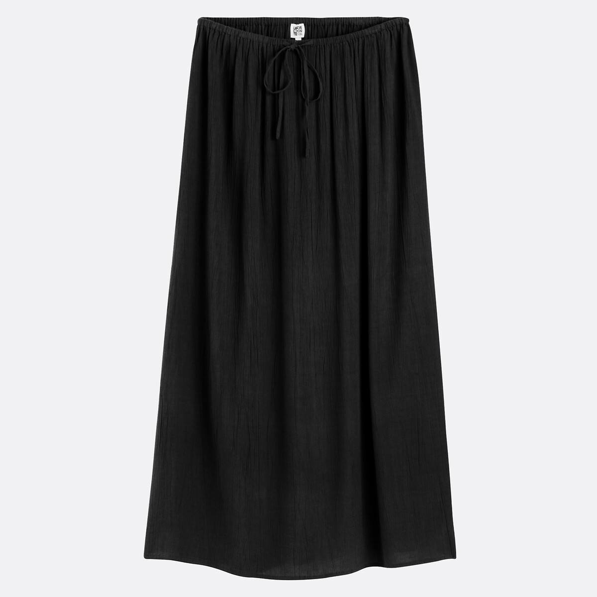COLEÇÕES LA REDOUTE<br>Saia longa e fluida em crepe