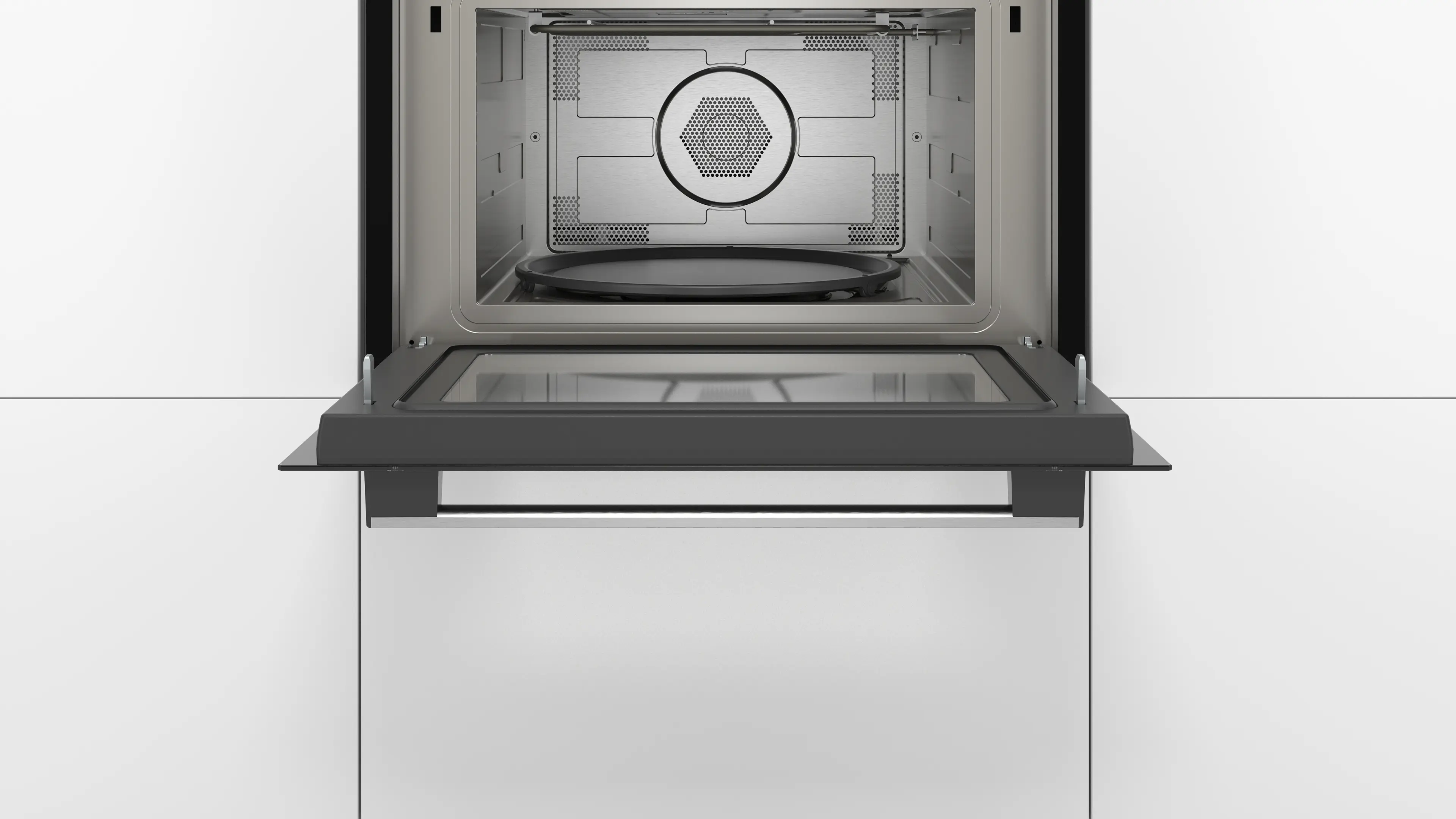 Serie 4 Compacte magnetron met hetelucht RVS
