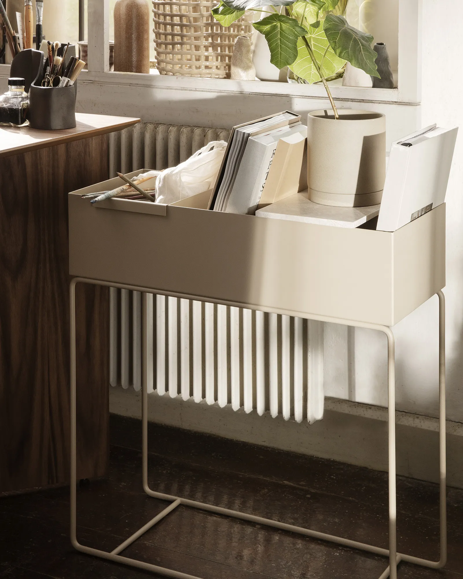 ferm LIVING Tray for Plant Box - Marble