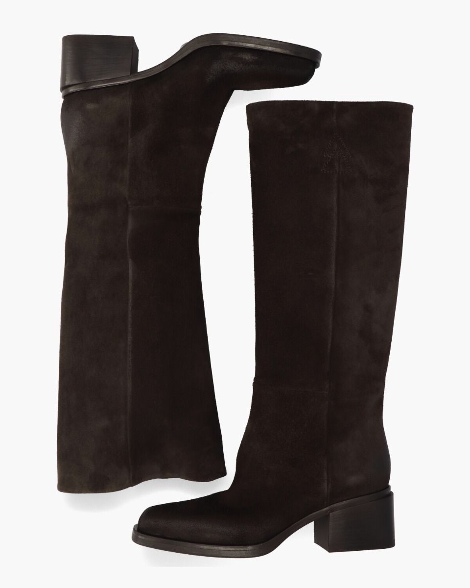 Elena Iachi E4412 Donkerbruin Damesboots