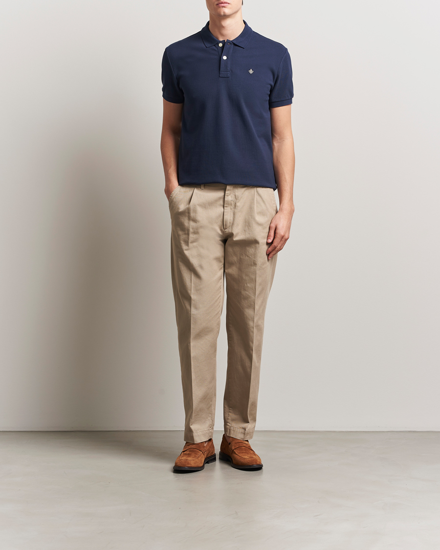 Morris New Piqué Navy