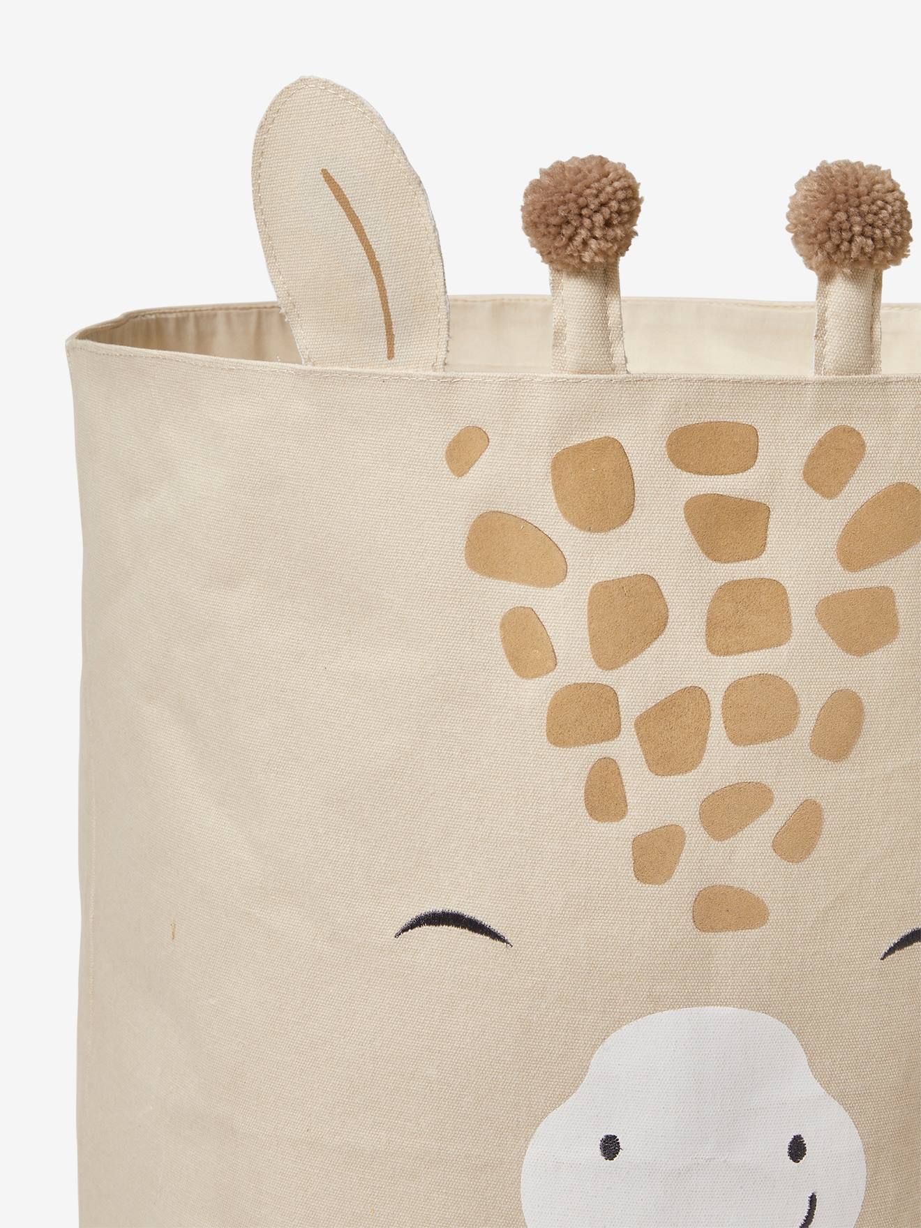 Cesta Girafa XL, bege areia