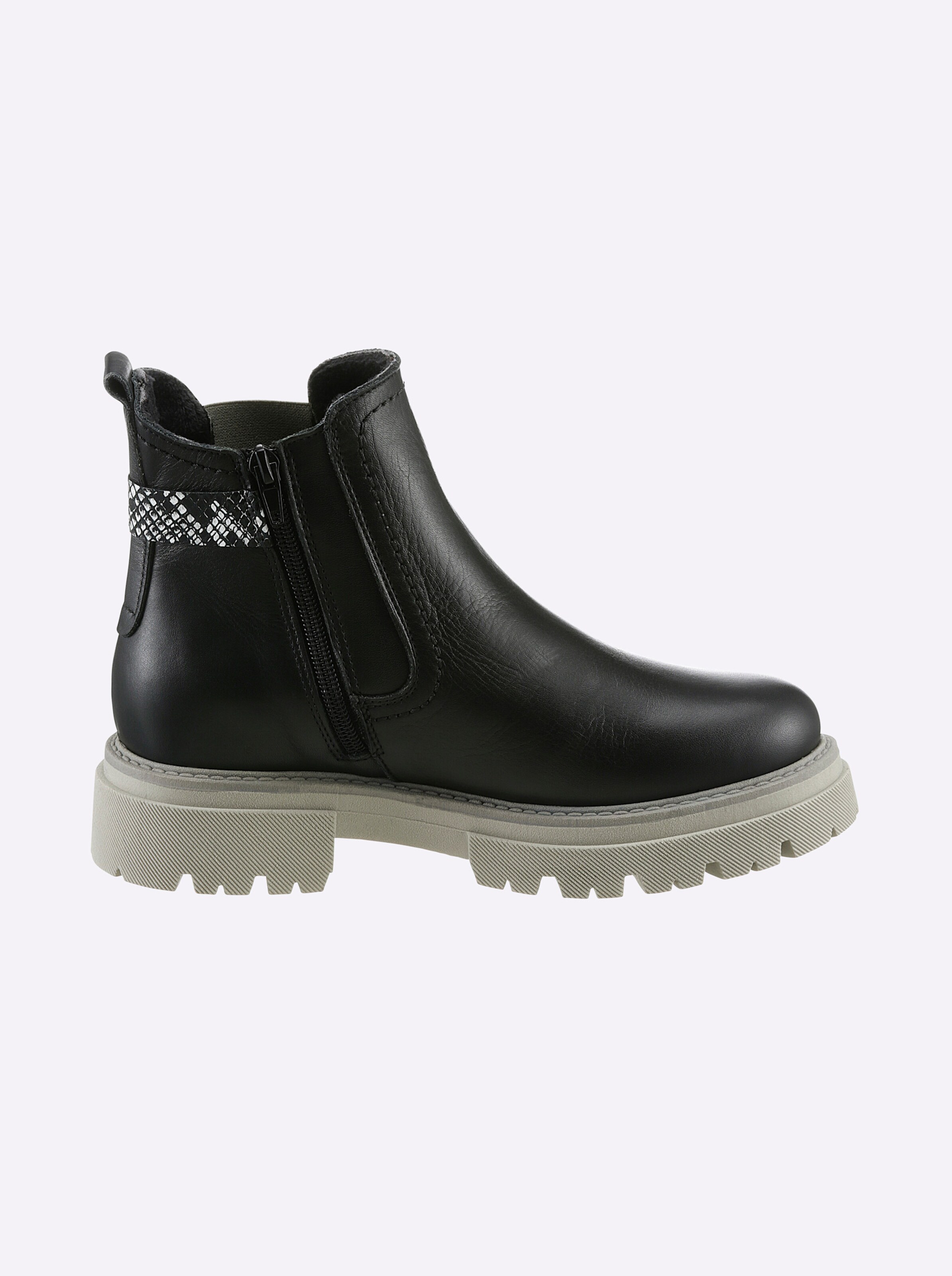 heine Stiefelette in schwarz