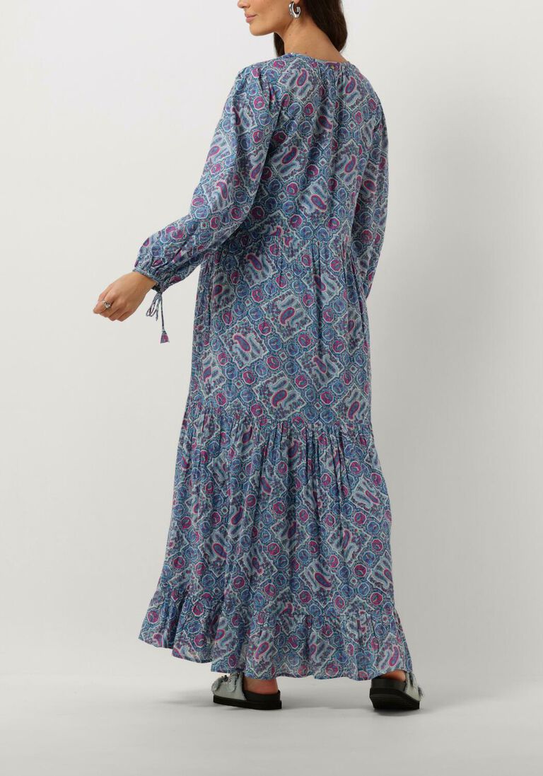 multi antik batik maxi jurk zena long dress