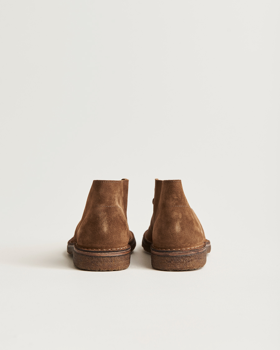 Drake's Clifford Suede Desert Boots Light Brown