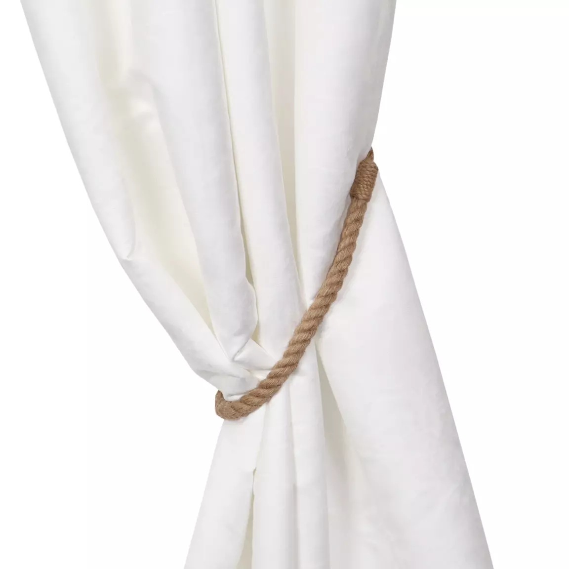 Embrasse rideau jute Clovis Beige