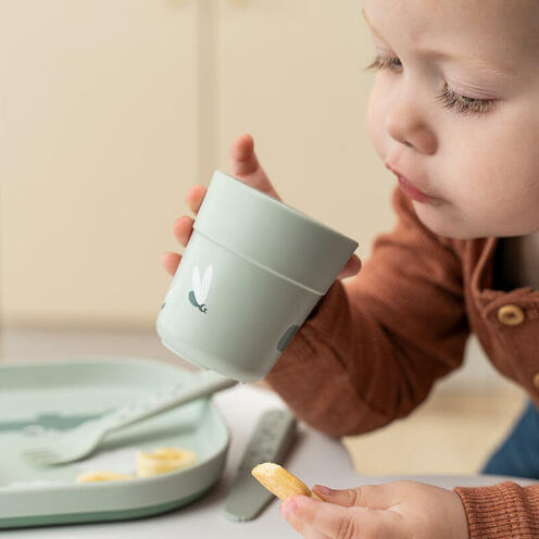 Foodie Mini Tasse Croco Vert - DONE BY DEER