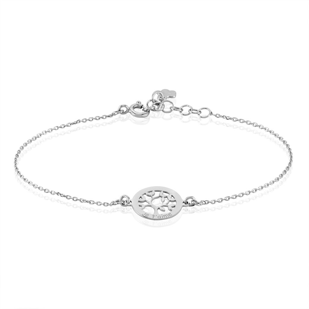 Bracelet Argent Blanc Vroon