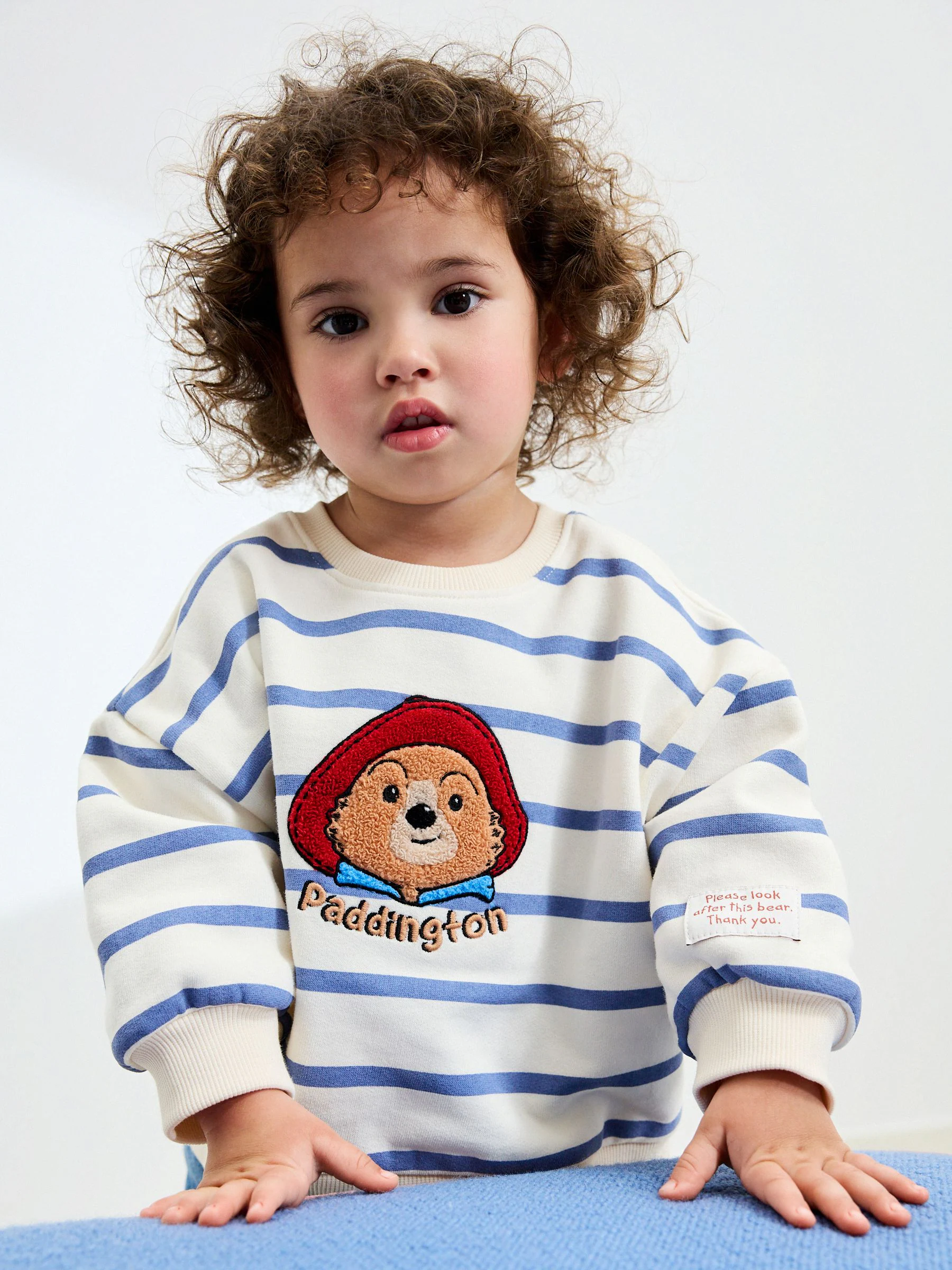 Paddington Bear Crème Strepen - Sweatshirt (3 mnd-7 jr)