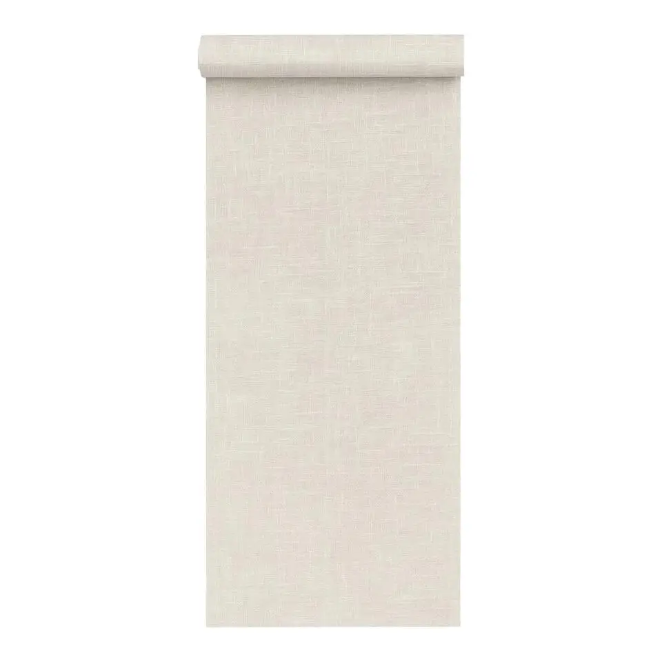Dutch Wallcoverings Vliesbehang Embellish thread effect - crème - 10,05m x 53cm
