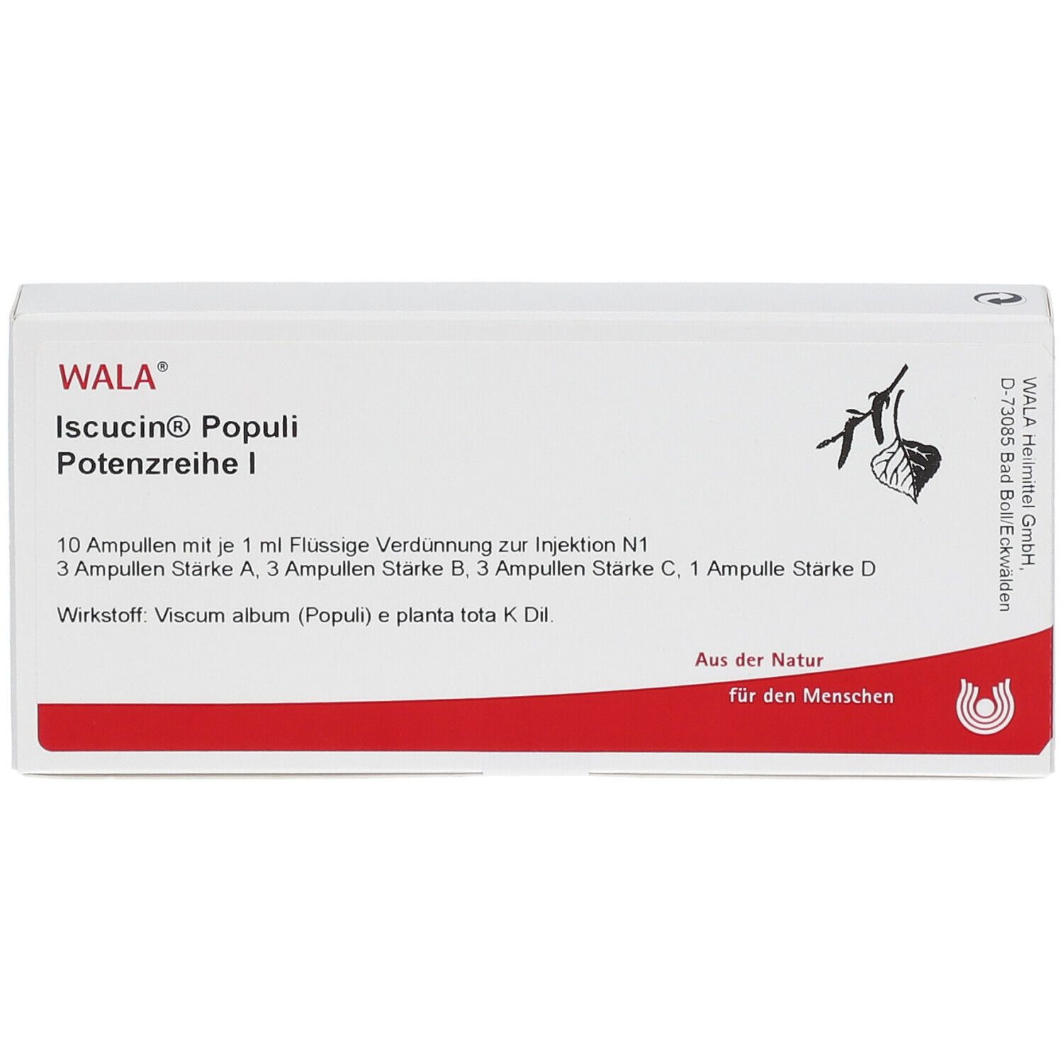WALA® Iscucin Populi Potenzreihe I Amp.