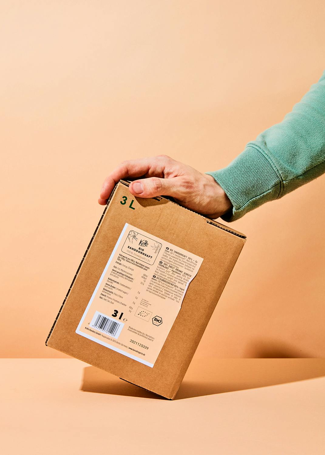 Bio Sanddorn Saft Bag-in-Box 3 L