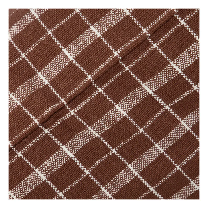 House Doctor Housse de coussin Thame | Marron