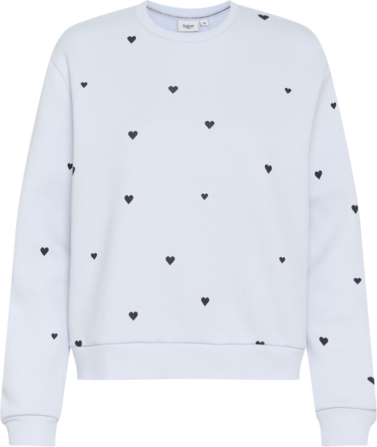 Saint Tropez DagnaSZ Sweatshirt Heather nightsky harts
