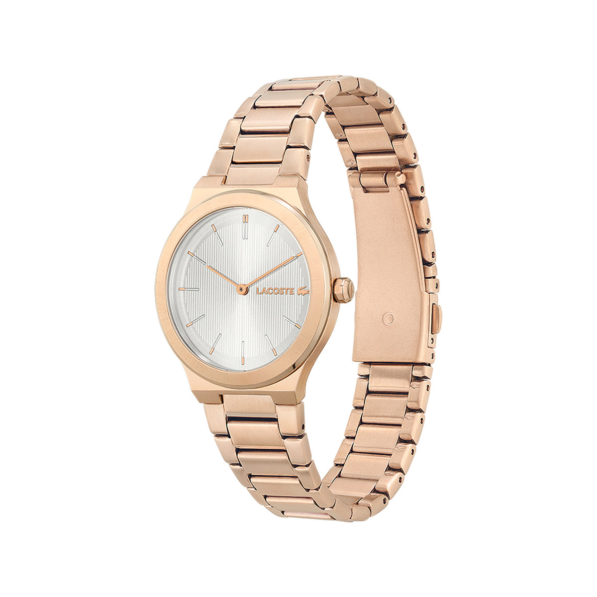 Montre LACOSTE Femme acier doré rose