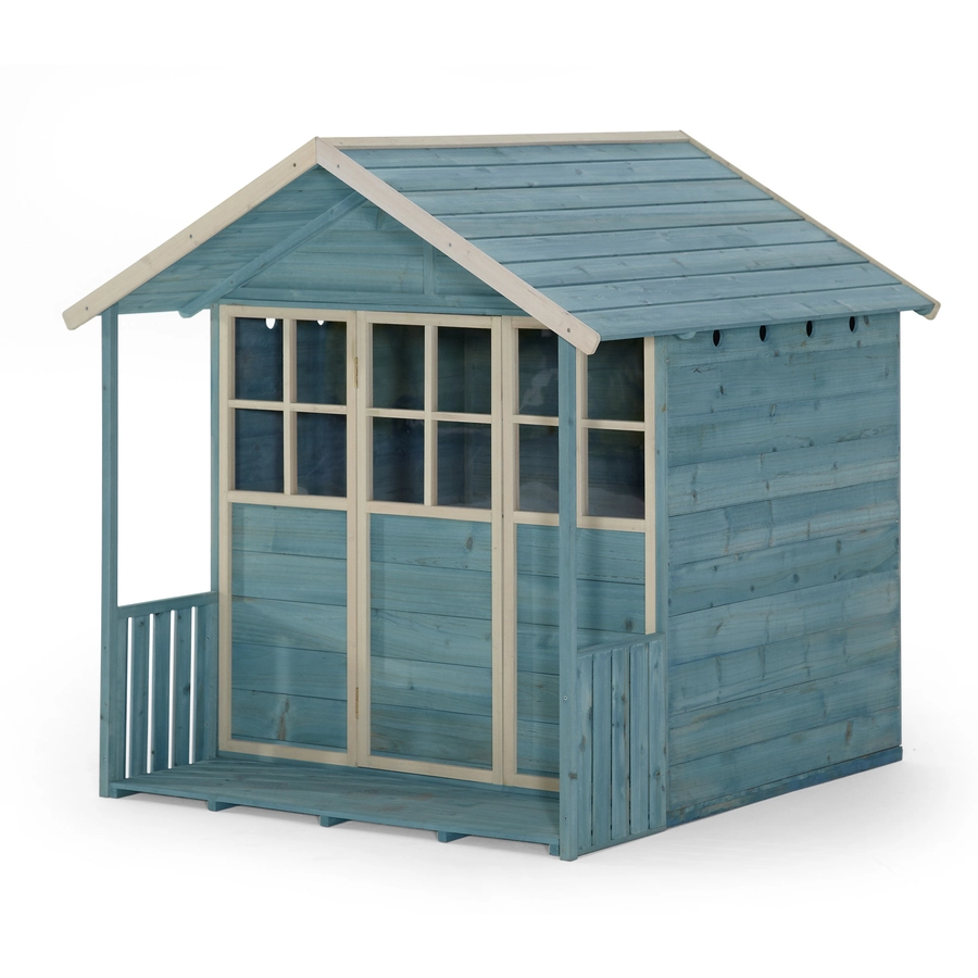 plum® Holz-Spielhaus, türkis