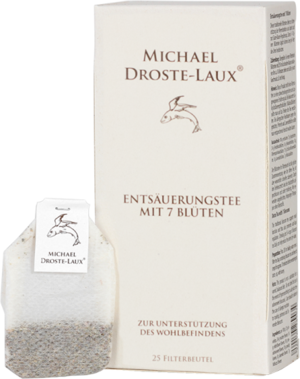MICHAEL DROSTE-LAUX  Entsäuerungstee mit 7 Blüten, Filterbeutel (25 Stk)