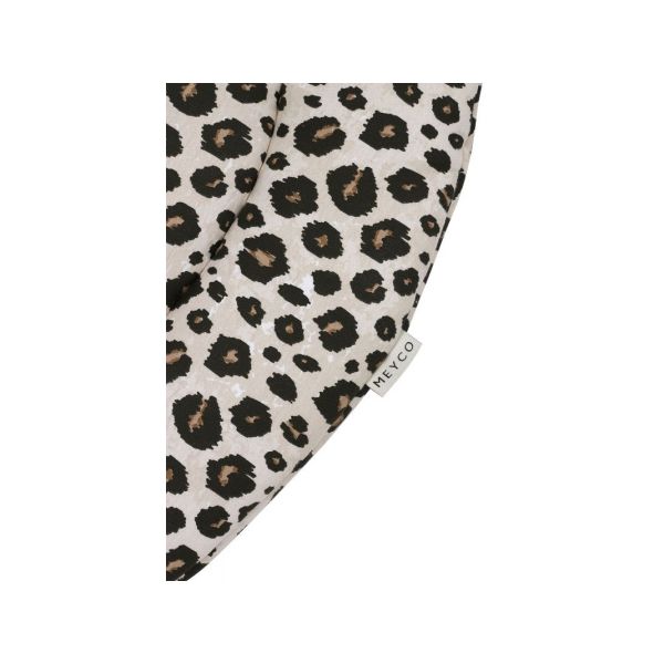 Meyco Boxkleed - Rond - Leopard Sand Melange