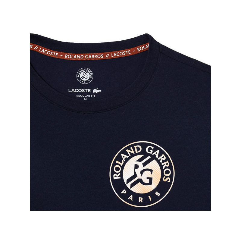 Tee-shirt tennis Lacoste Roland Garros Logo