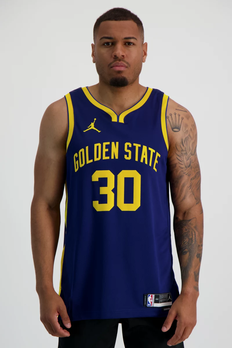 Nike Golden State Warriors Stephen Curry Herren Basketballtrikot
