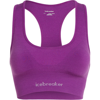 Icebreaker Merino 260 Zoneknit Seamless Bra Sport-BH Passion Damen