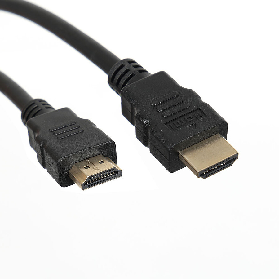 TEXTORM Câble HDMI 2.0 blindé - Mâle/Mâle - 10 m