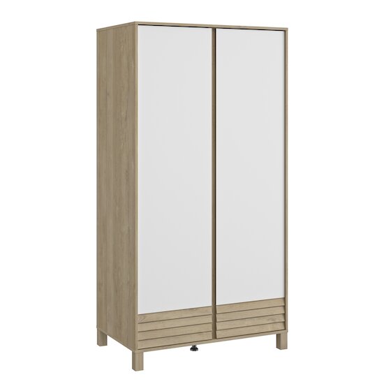 Achille Armoire 2 portes   Chêne        de               Galipette