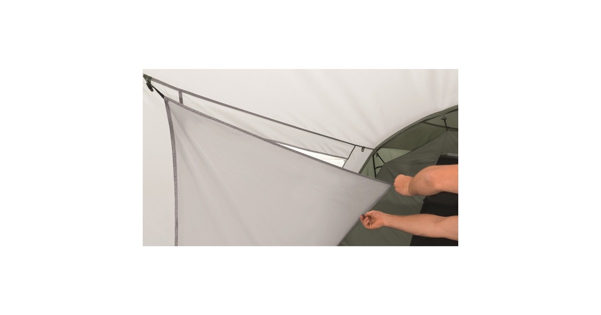 Easy CampHuntsville Twin 600 tent  (Olijfgroen/lichtgrijs, 6 personen)