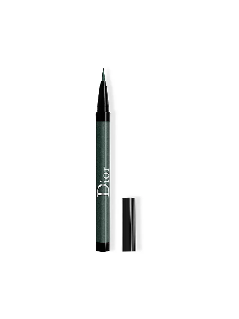DIOR Diorshow On Stage Liner Wasserfester Flüssig-Eyeliner ( 386 Pearly Emerald )  grau