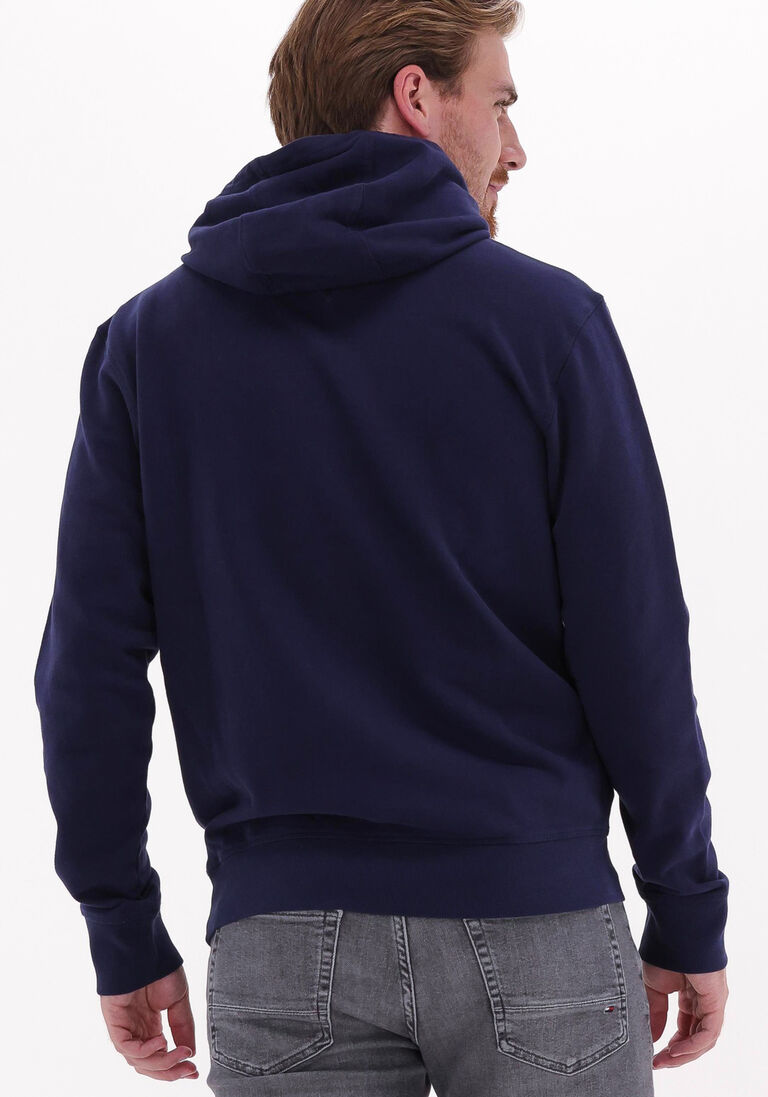 TOMMY JEANS donkerblauwe tommy jeans sweater tjm timeless circle hoodie