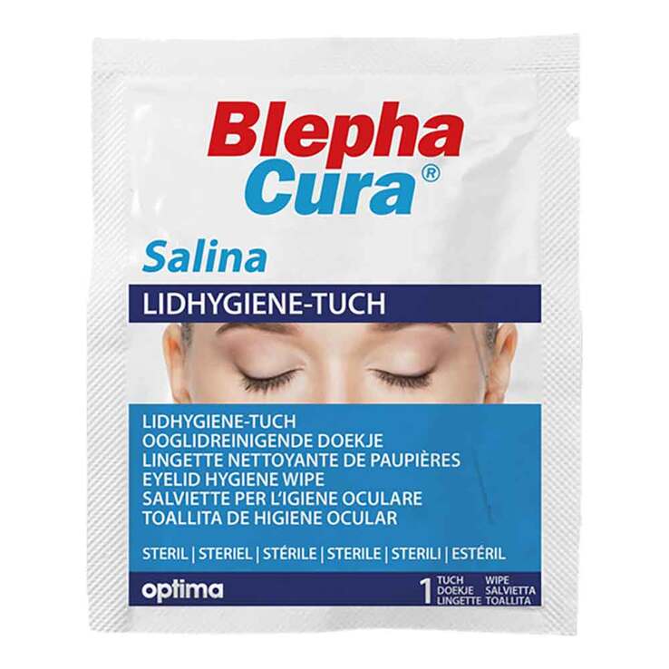 BlephaCura® Salina Lidhygiene-Tücher, 20 St