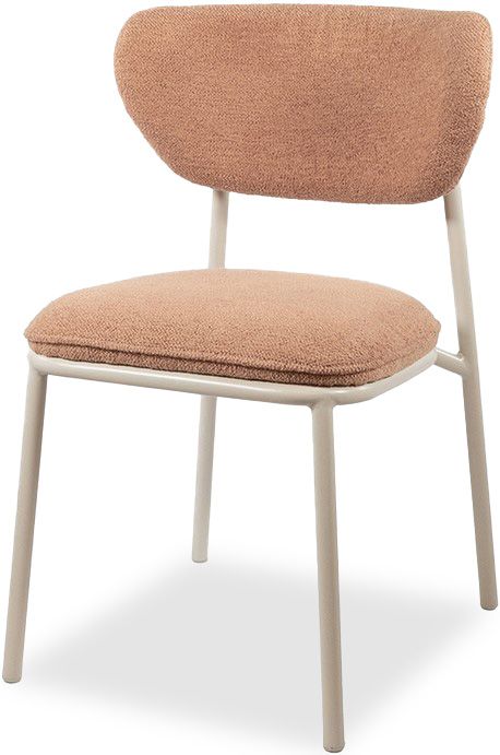Eetkamerstoel Powder Didi B44 x D57.5 x H84 cm