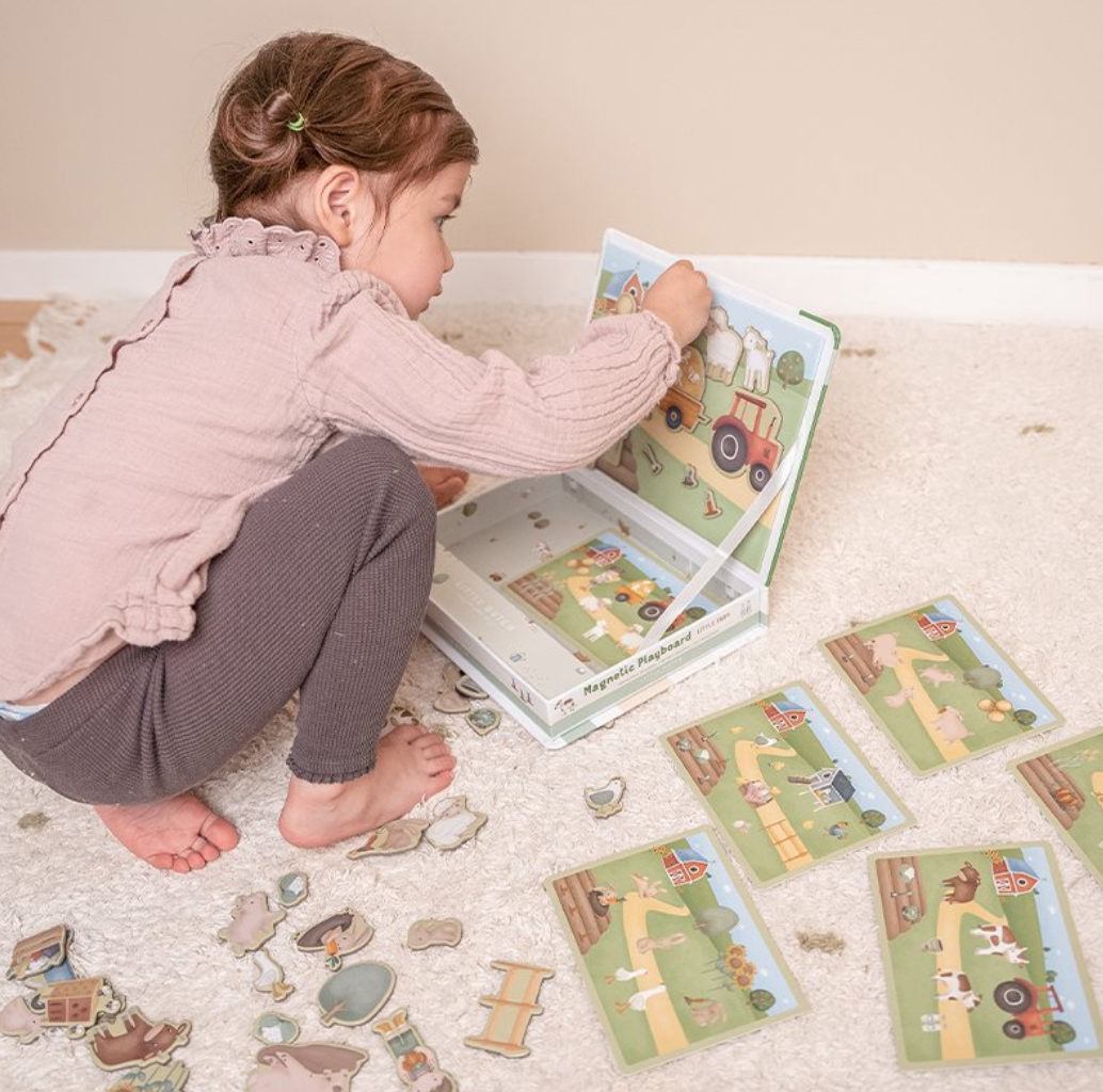 Little Dutch Little Dutch magnetisch speelbord  Little Farm FSC